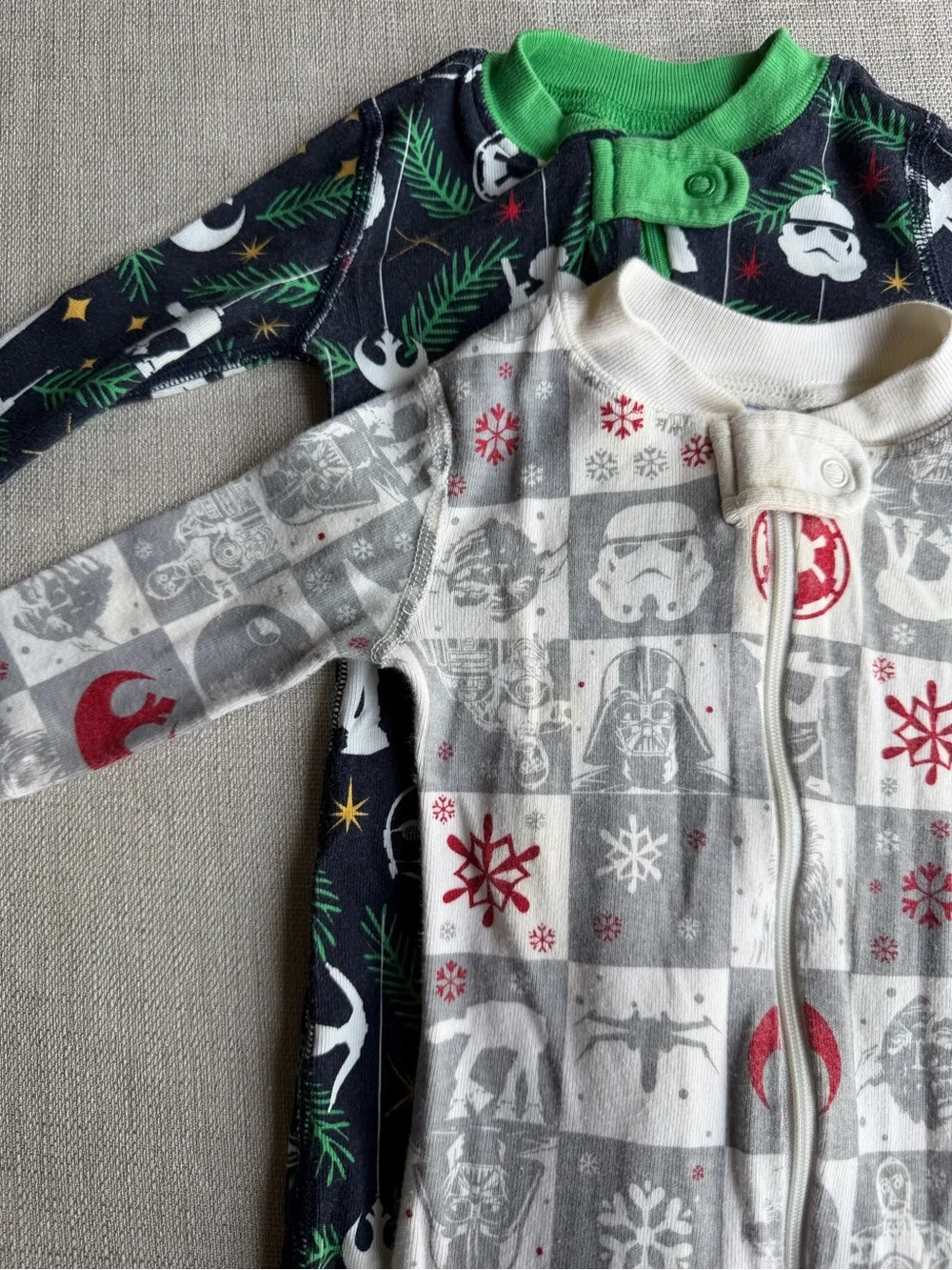 Star Wars Hanna Andersson Holiday Pajamas set of 2